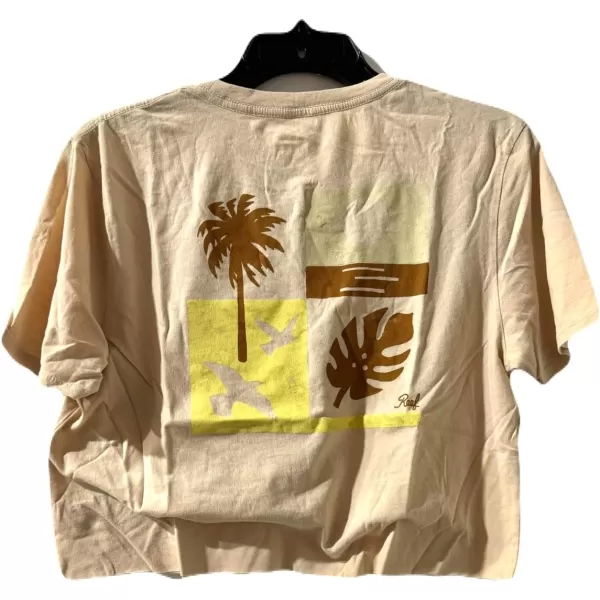imageREEF Womens Cropped Fit TeesCamel Skylar 18