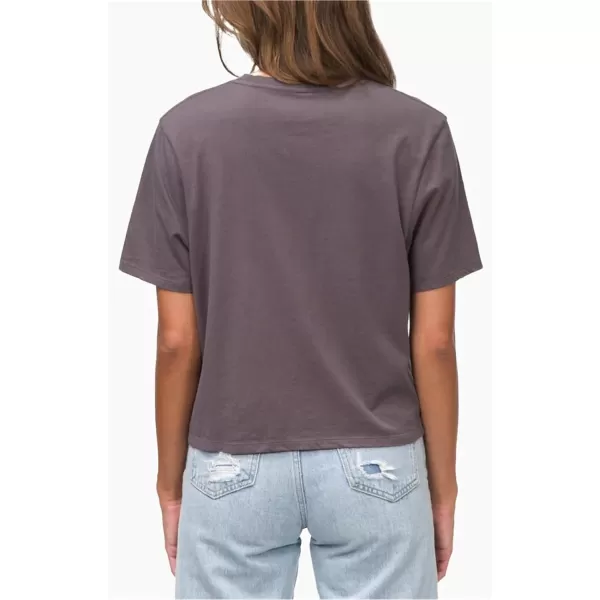 imageREEF Womens Cropped Fit TeesGrey 1 Plumerian