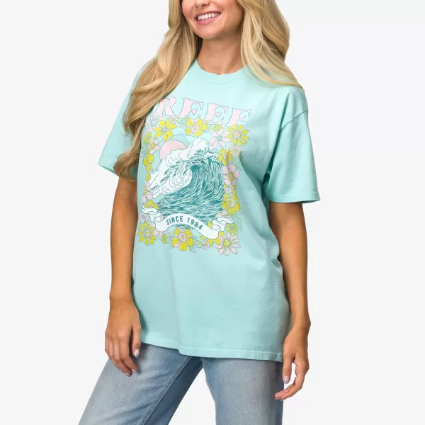 imageREEF Womens Relaxed Fit TeesEggshell Kai