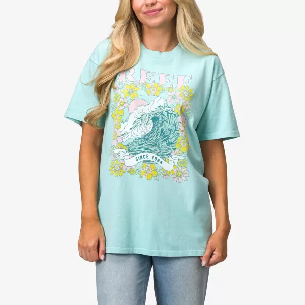 imageREEF Womens Relaxed Fit TeesEggshell Kai