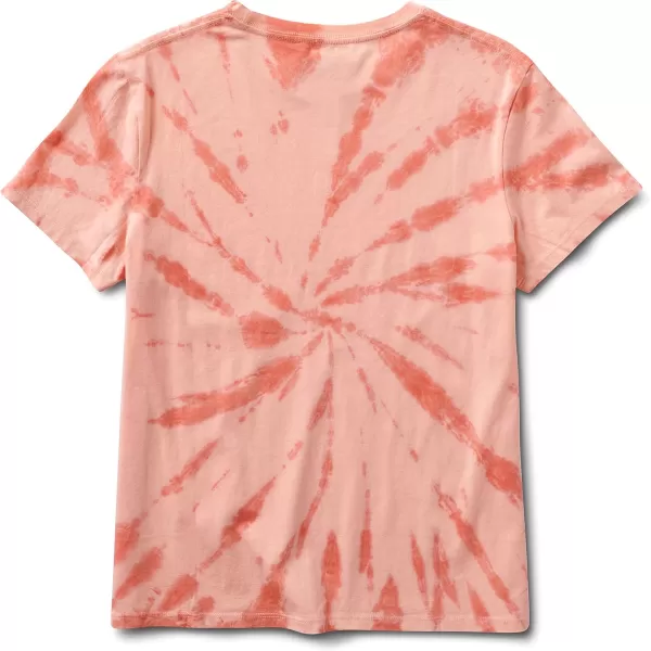 imageREEF Womens Relaxed Fit TeesFern CrewPink Tie Dye