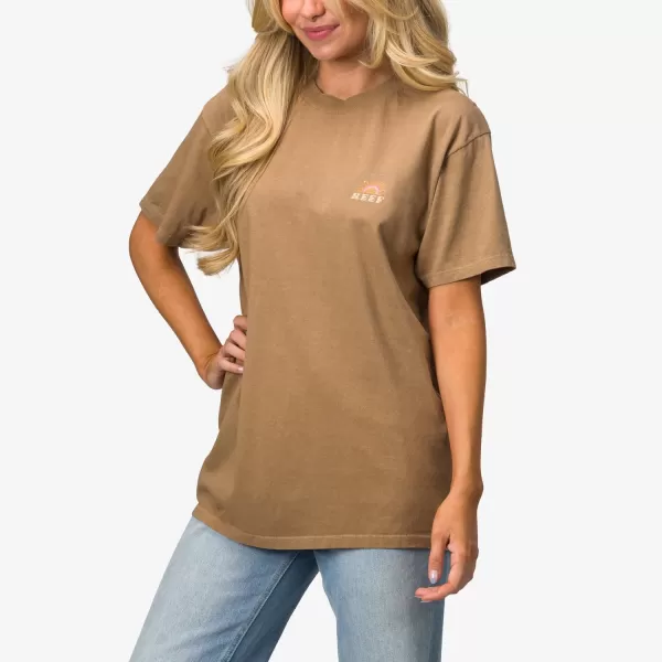 imageREEF Womens Relaxed Fit TeesLead Grey Ali