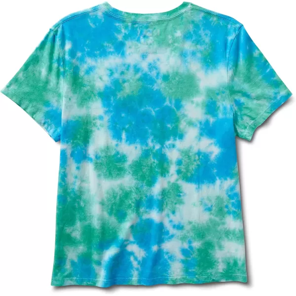 imageREEF Womens Relaxed Fit TeesPower CloudTie Dye Blue