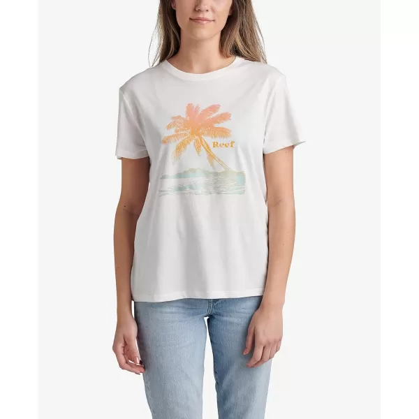 imageREEF Womens Relaxed Fit TeesSoloMarshmallow