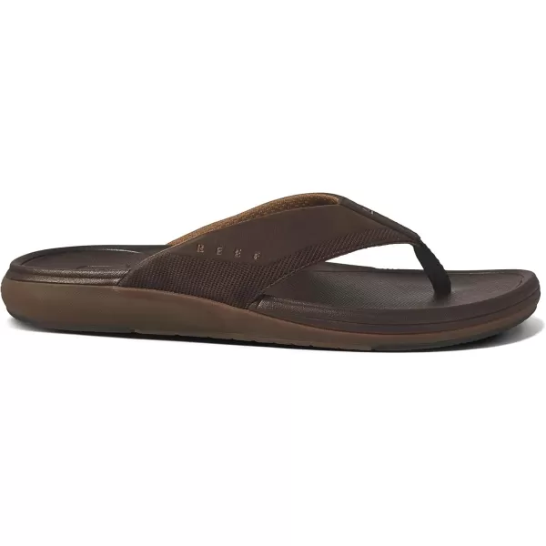 imageReef Mens Cushion Norte SandalDark Brown