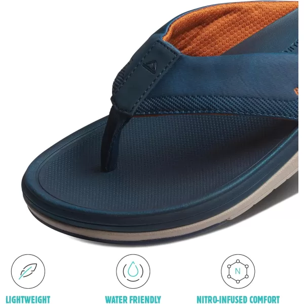 imageReef Mens Cushion Norte SandalDeep DepthsSienna
