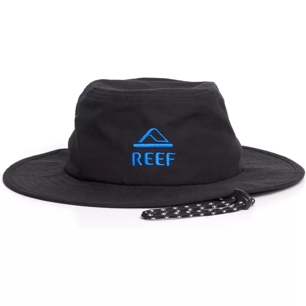 imageReef Mens Downpour Straw HatCaviar Sammy Sun