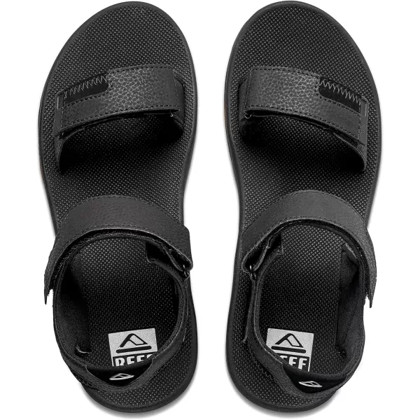 imageReef Mens Fanning Baja Bottle Opener SandalBlackSliver