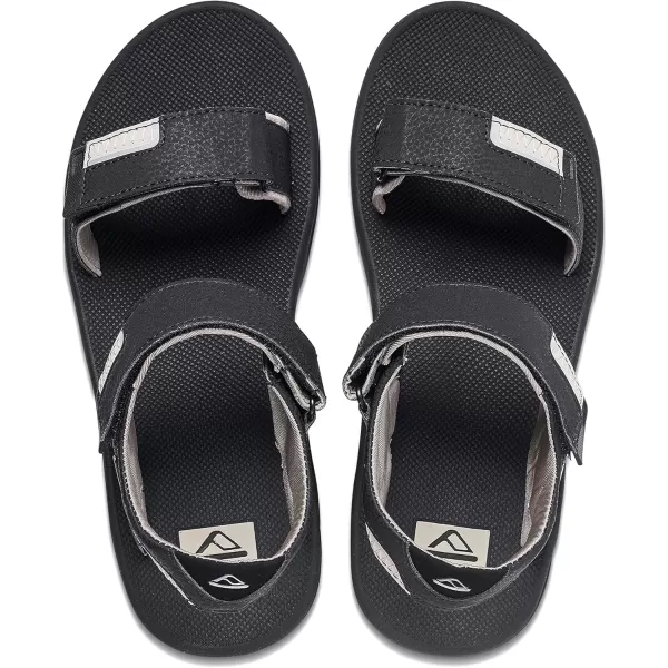 imageReef Mens Fanning Baja Bottle Opener SandalBlackTanReflect