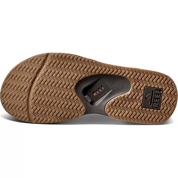 imageReef Mens Fanning Baja Bottle Opener SandalBrownGum