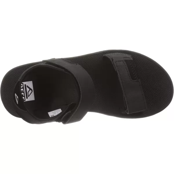 imageReef Mens Fanning Baja Bottle Opener SandalMulticolor BlackSilver