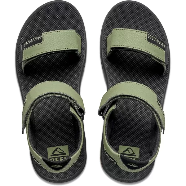 imageReef Mens Fanning Baja Bottle Opener SandalOlive Gum