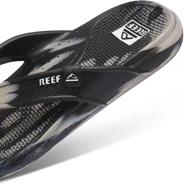imageReef Mens Oasis SandalBlackTaupe Marble