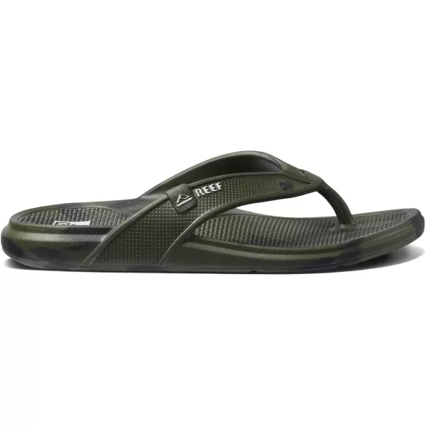 imageReef Mens Oasis SandalOlive Marble