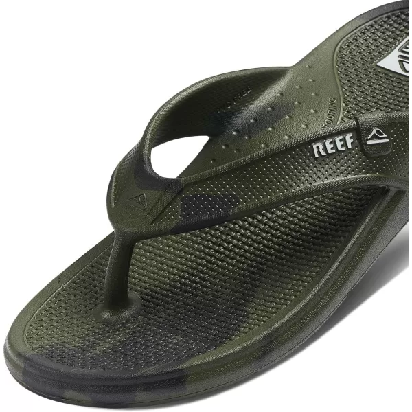 imageReef Mens Oasis SandalOlive Marble