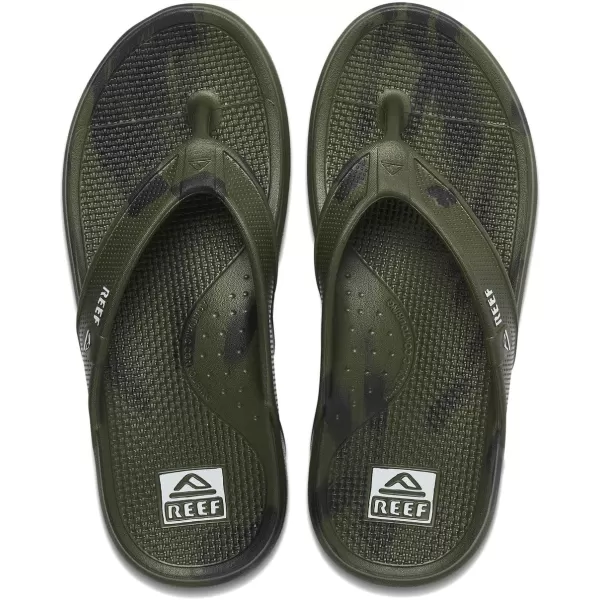 imageReef Mens Oasis SandalOlive Marble