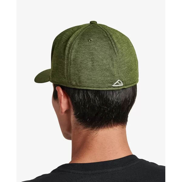 imageReef Mens Semi Curve Bill Everyday Casual HatsDark Olive Barcelona Stf