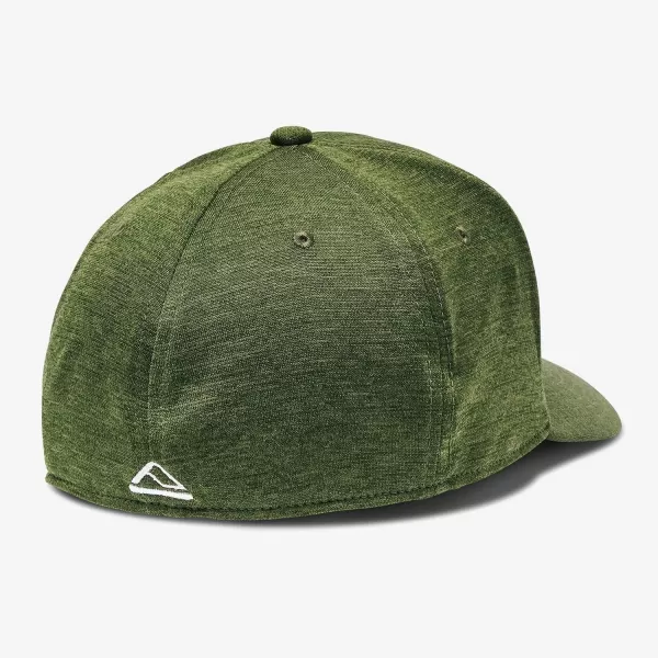 imageReef Mens Semi Curve Bill Everyday Casual HatsDark Olive Barcelona Stf
