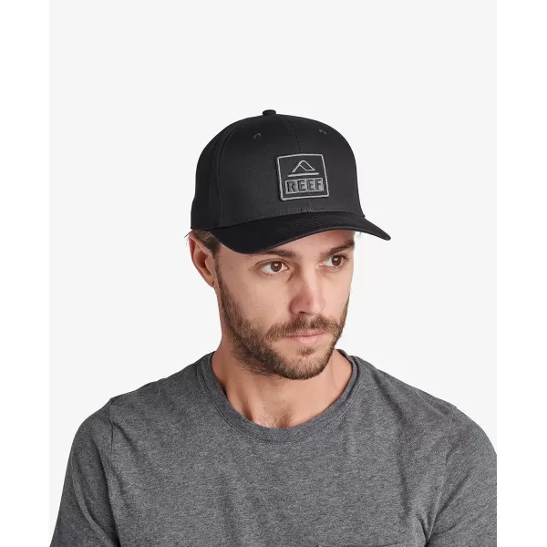 imageReef Mens Semi Curve Bill Everyday Casual HatsJones Semi CurveCaviar