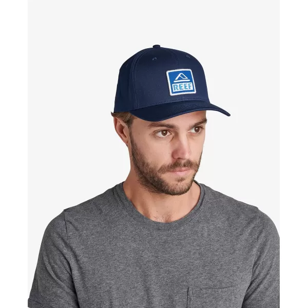 imageReef Mens Semi Curve Bill Everyday Casual HatsJones Semi CurveInsignia Blue