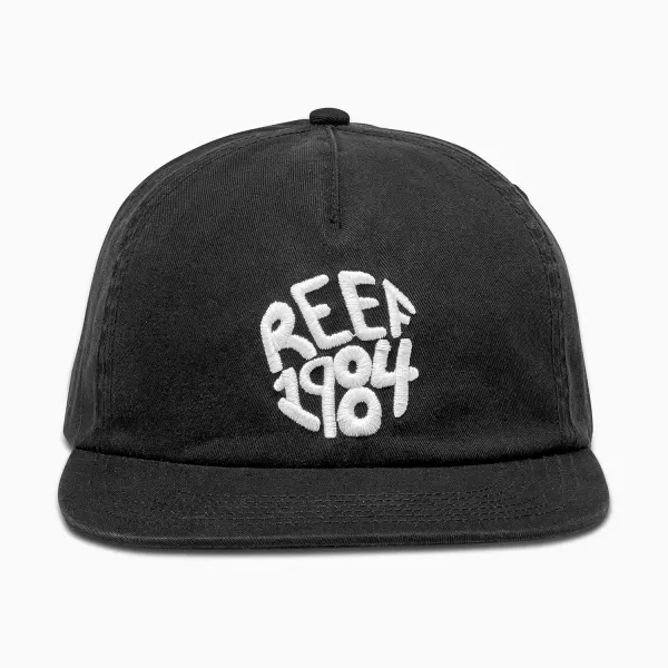 imageReef Mens Strapback Everyday HatsHale Flat BillCaviar