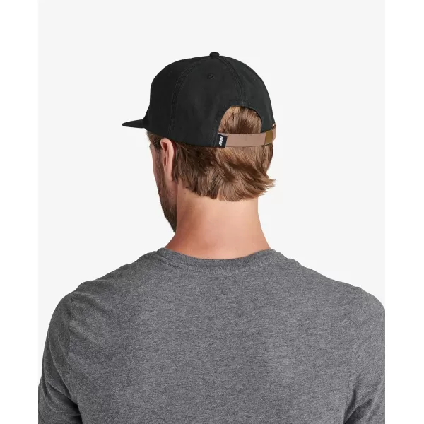 imageReef Mens Strapback Everyday HatsHale Flat BillCaviar