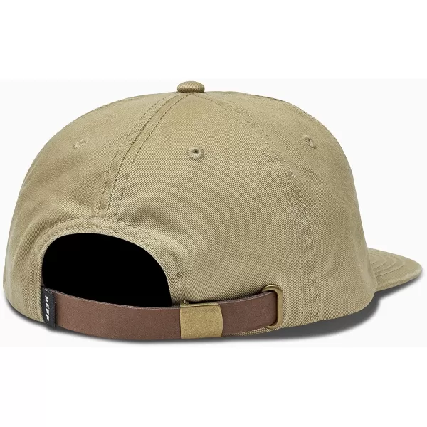 imageReef Mens Strapback Everyday HatsHale Flat BillKelp