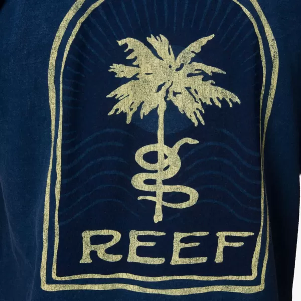 imageReef Mens Tie Dye Graphic Short Sleeve TeeInsigna Blue Serpsup