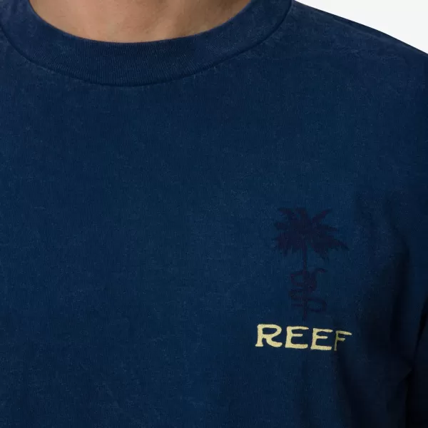 imageReef Mens Tie Dye Graphic Short Sleeve TeeInsigna Blue Serpsup