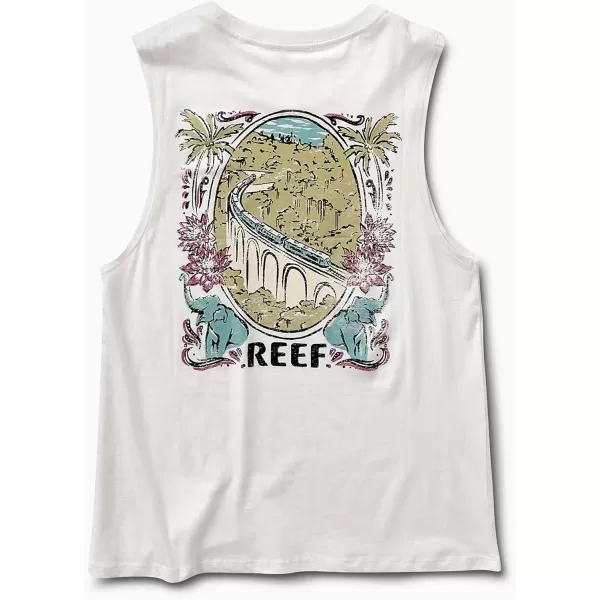imageReef Womens Muscle Tank TopsAdventureMarshmallow