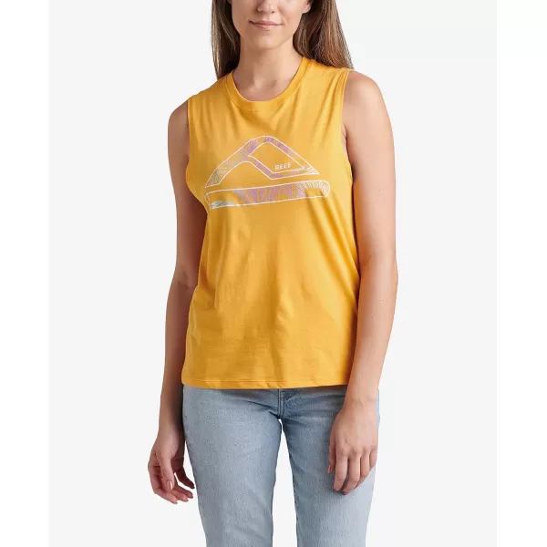 imageReef Womens Muscle Tank TopsCrysGold