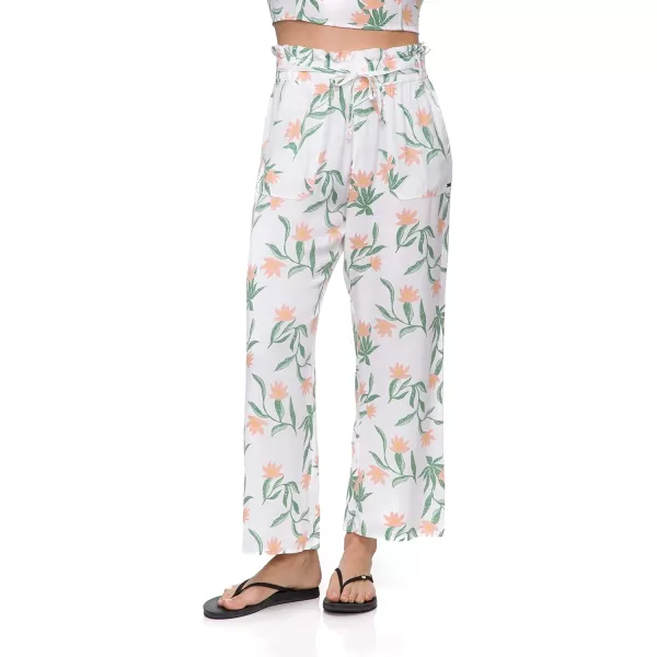 imageReef Womens Wide Leg PantsBright White Hope Paperbag