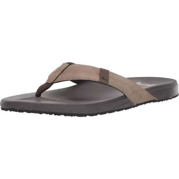 imageREEF Cushion Phantom Mens Flip Flop Ultra Soft Cushion FootbedBrownTan