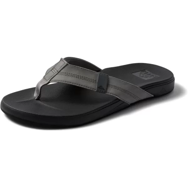 imageREEF Cushion Phantom Mens Flip Flop Ultra Soft Cushion FootbedShaded Grey