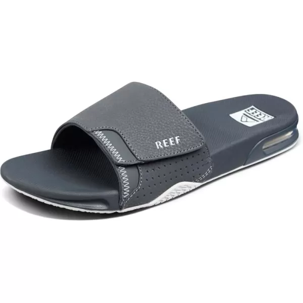 imageREEF Fanning Slide Mens Bottle Opener Sandal Arch Support Durable Outsole Water FriendlyShadow