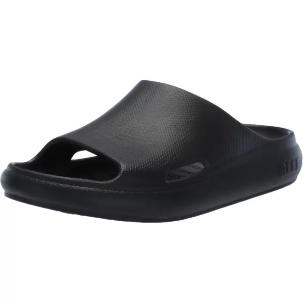 imageREEF Kids Rio Slide Sandal Super Soft Molded EVA Footbed Lightweight Water FriendlyBlack