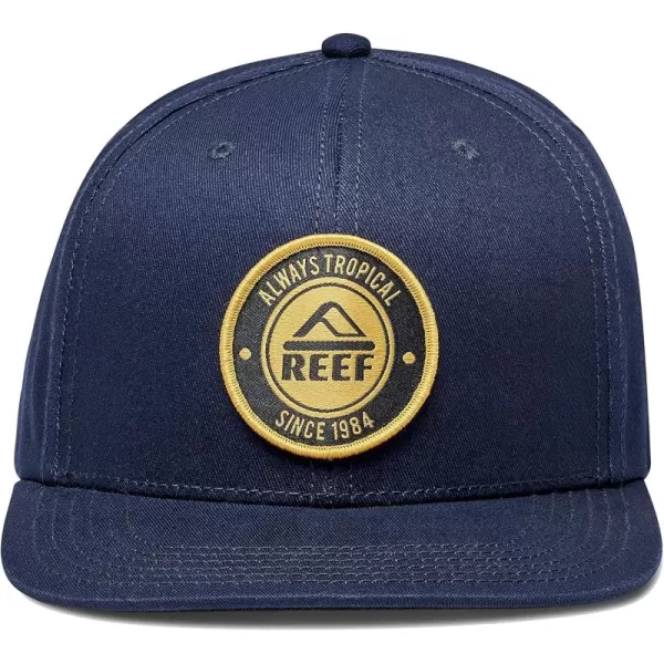 imageREEF Mens Flat Bill Everyday Casual HatWoodbury Flat BillInsignia Blue