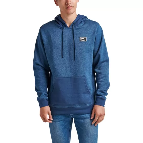 imageREEF Mens Fleece HoodieInsignia Blue Station