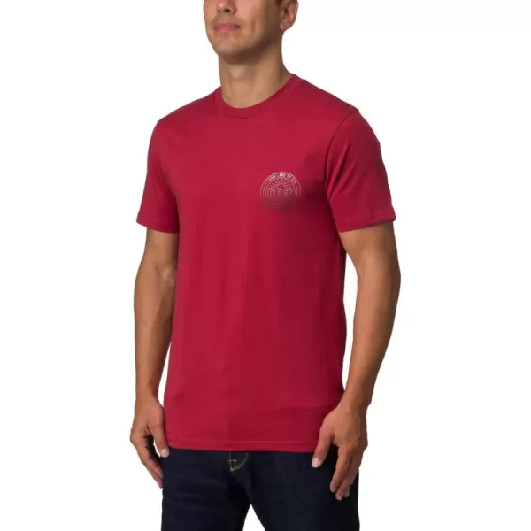 imageREEF Mens Graphic Short Sleeve TeeBrick Red Bowl