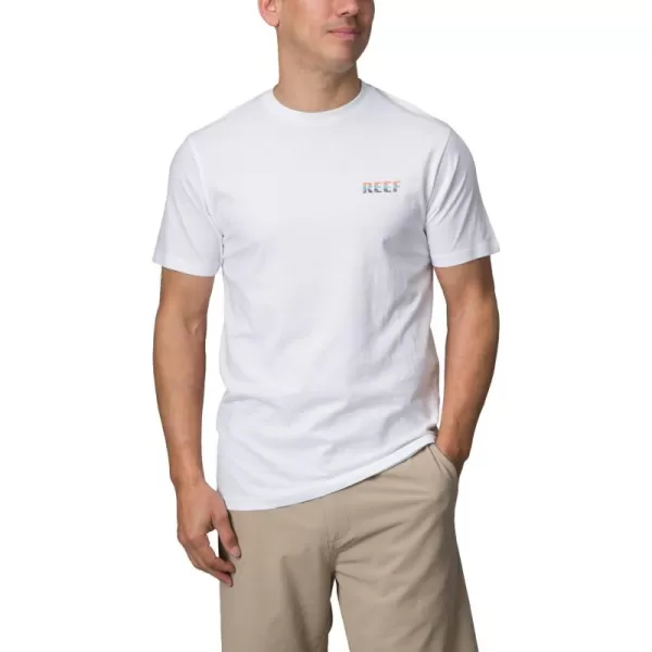 imageREEF Mens Graphic Short Sleeve TeeBright White Grandview