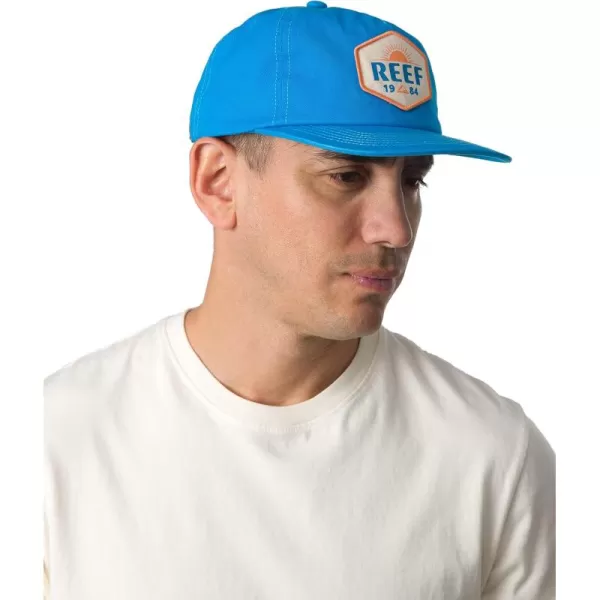 imageREEF Mens Strapback Everyday HatMethyl Blue Newport Twill