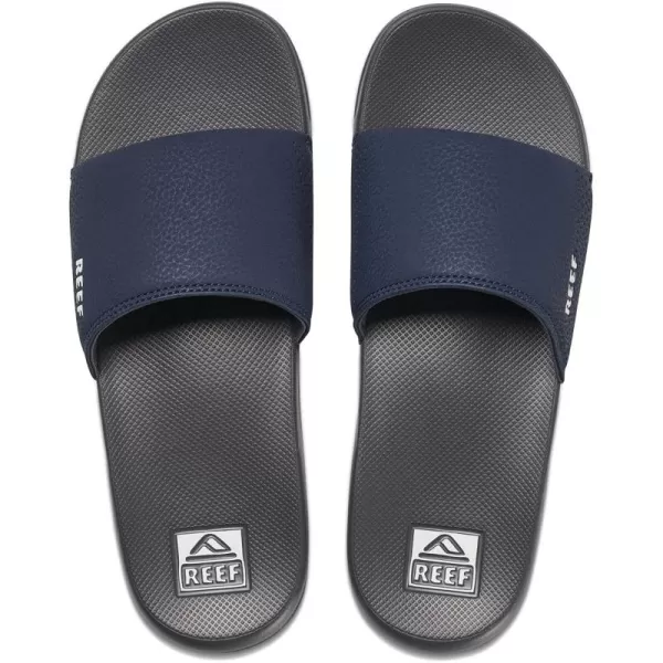 imageREEF One Slide Mens Sandal Lightweight ampamp Water FriendlyNavyWhite