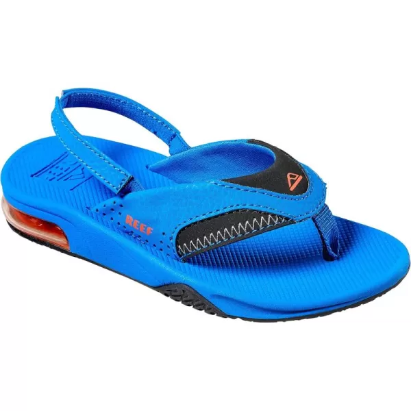 imageREEF ToddlerLittle Kid Fanning Flip Flop Arch Support Durable Outsole Water Friendly BackstrapCarribean