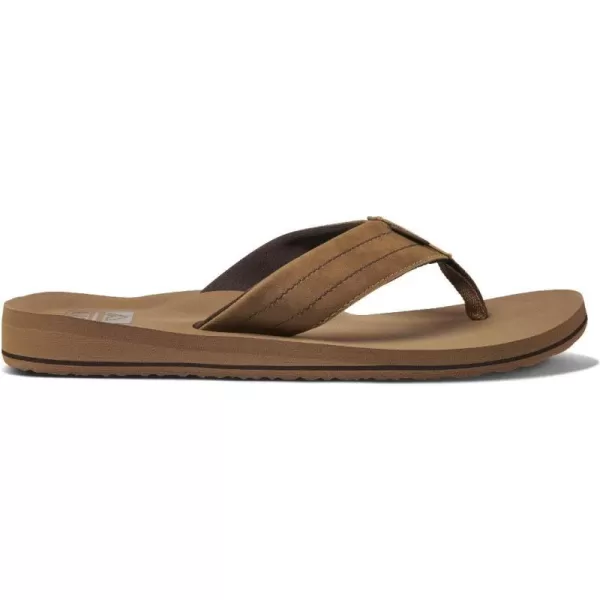 imageREEF Twinpin Mens Beach Flip Flop Soft Cushion Footbed Water FriendlyBronze