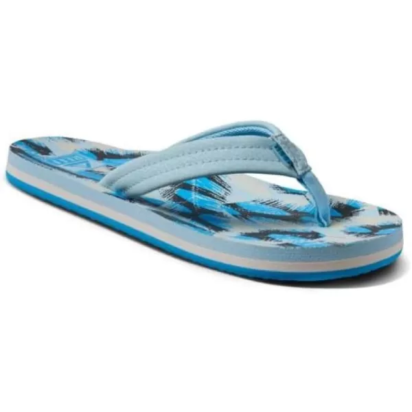 imageREEF UnisexChild Kids Ahi FlipFlopSurf Palms