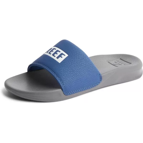 imageREEF UnisexChild Kids One Slide SandalReef GreyBlue