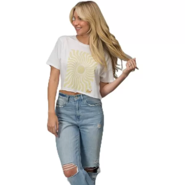 imageREEF Womens Cropped Fit TeesMarshmallow Arya 18