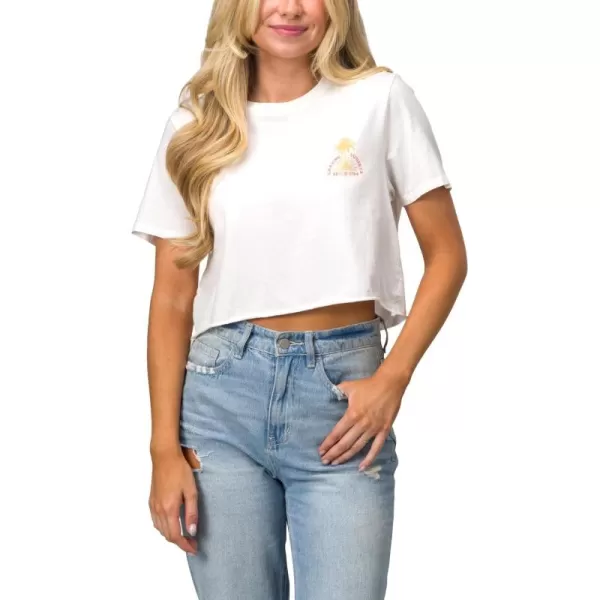 imageREEF Womens Cropped Fit TeesMarshmallow Crew Life