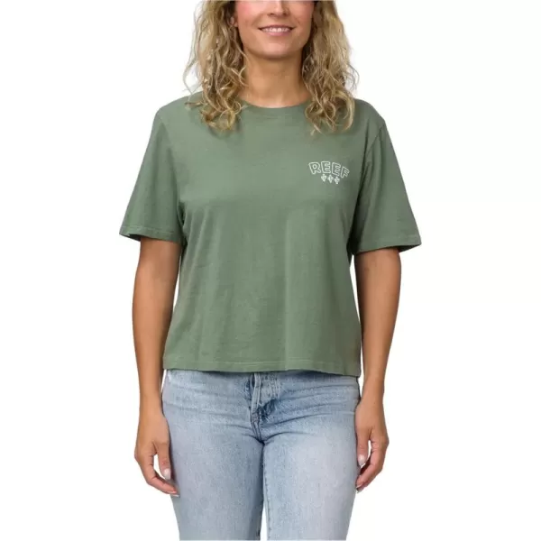 imageREEF Womens Cropped Fit TeesSeaspray Cacti
