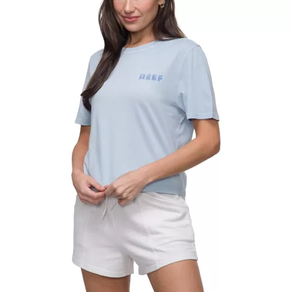 imageREEF Womens Cropped Fit TeesSkyway Fountains